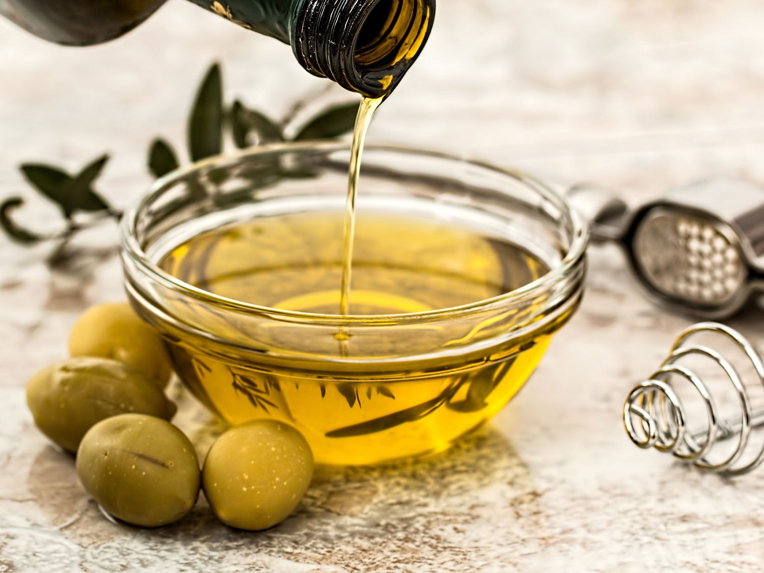 Olivenölverkostung